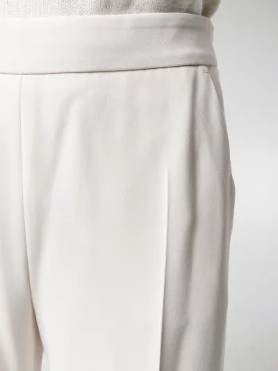 flared pants with side slits