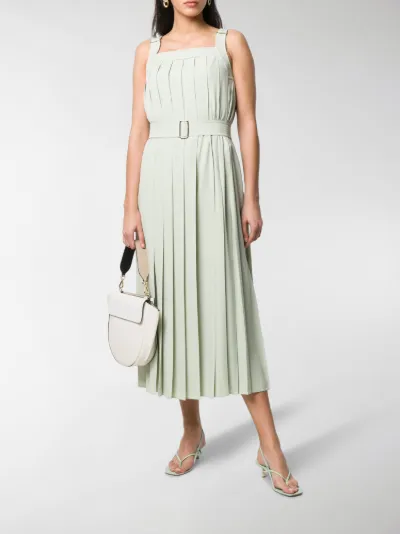 Max Mara (VIP) Abito midi plissettato Zadar verde | MODES