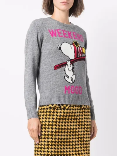 snoopy knitted jumper