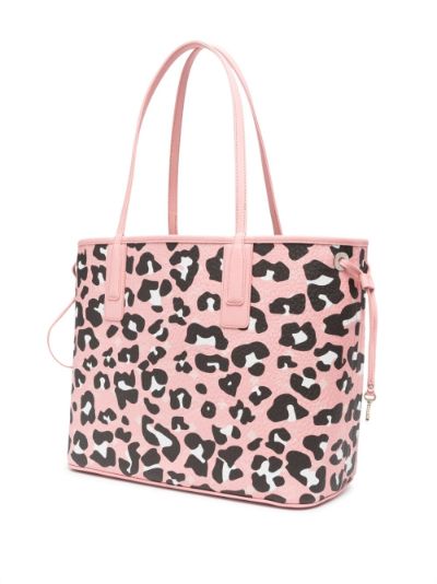 Mcm on sale leopard bag