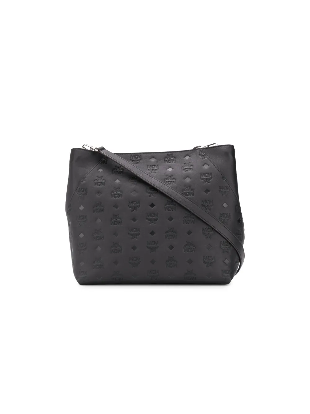 Mcm klara tote black best sale