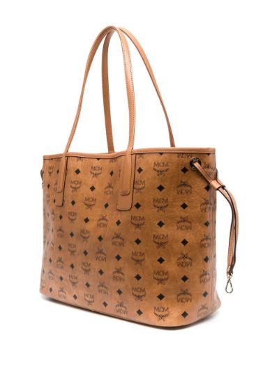 Medium liz sale reversible shopper mcm