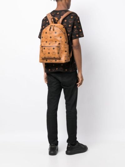 Medium size mcm backpack sale