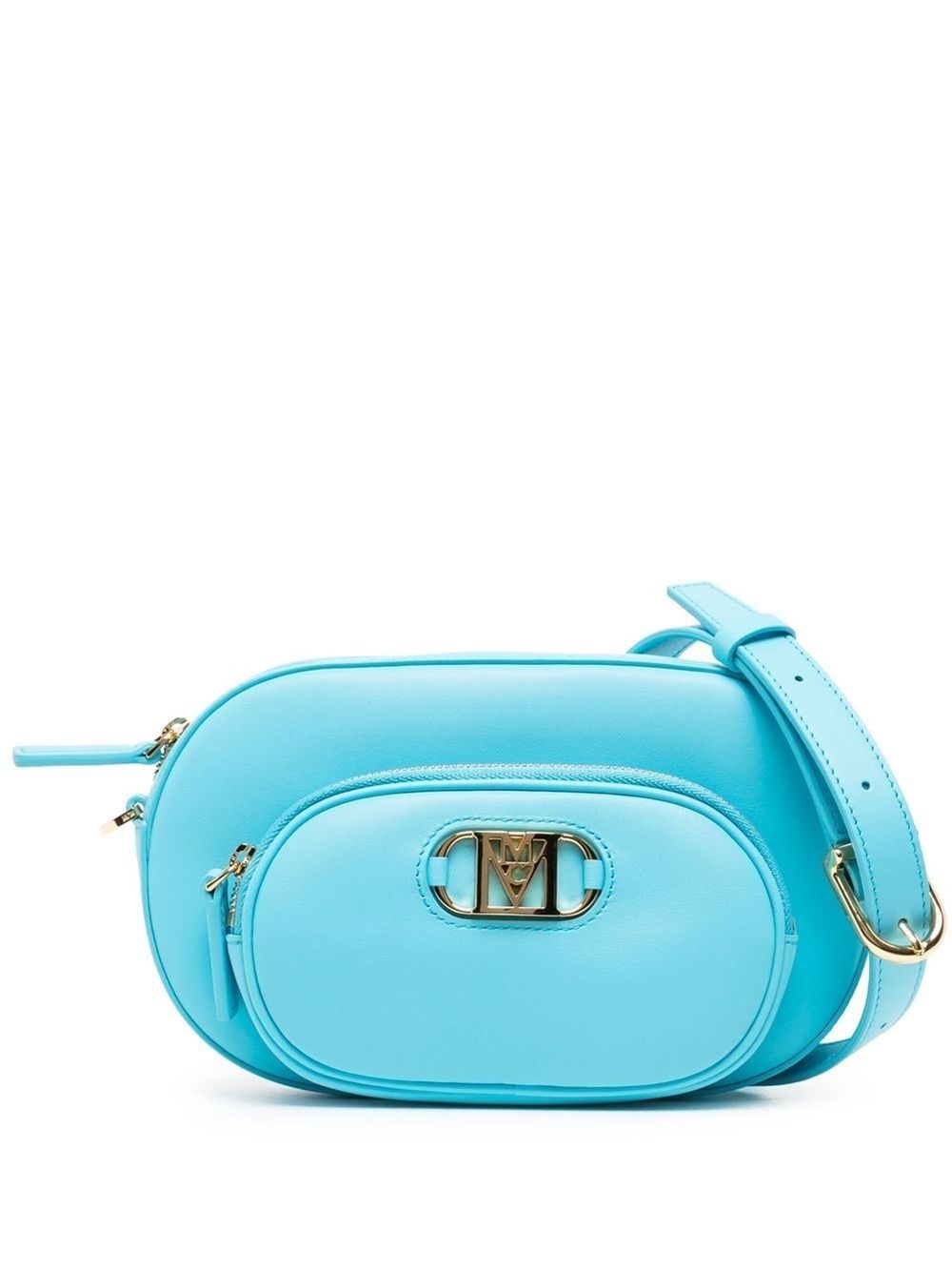 Mcm shop blue crossbody