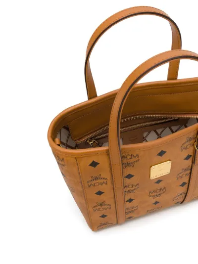 mcm small tote bag