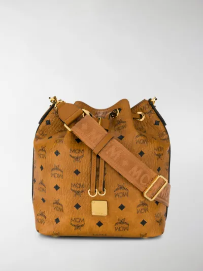 mcm brown tote