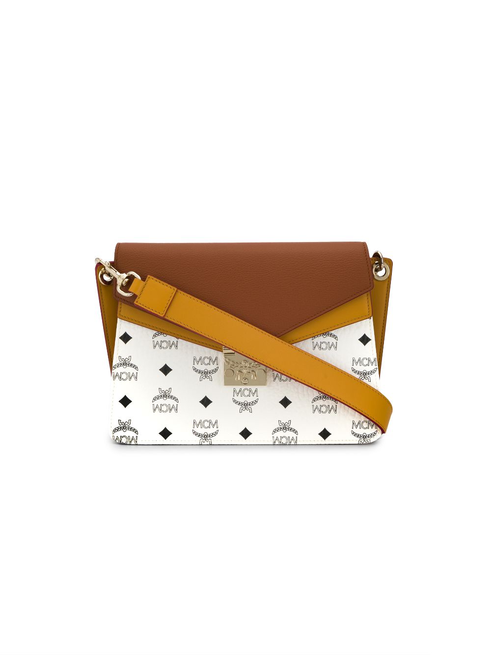 Mcm foldover clutch crossbody bag hot sale