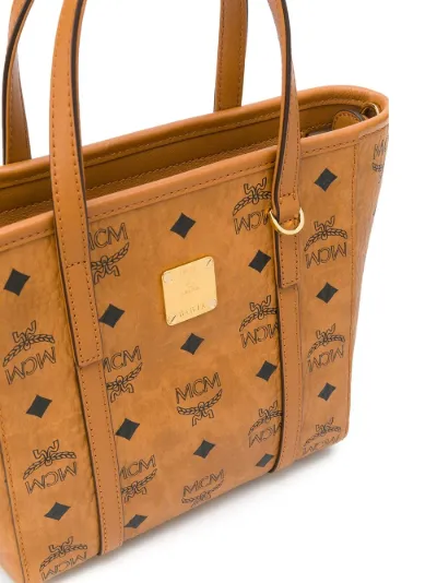 mcm brown tote