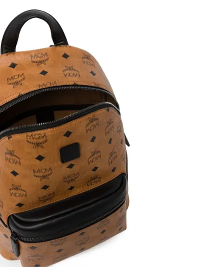 mcm monogram backpack