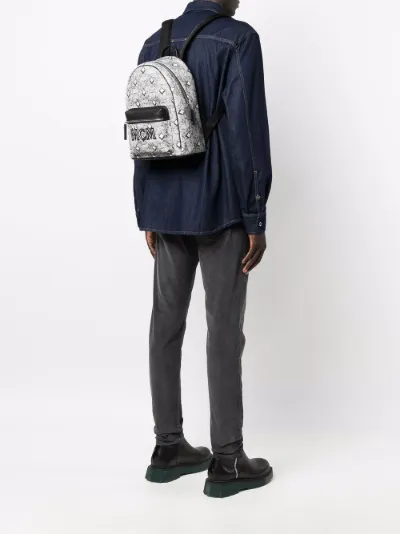mcm monogram backpack