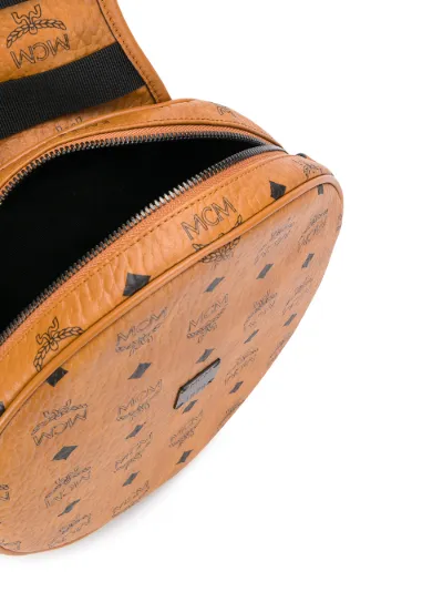 mcm one strap backpack