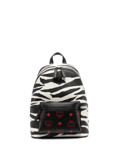 Mcm hotsell leopard backpack