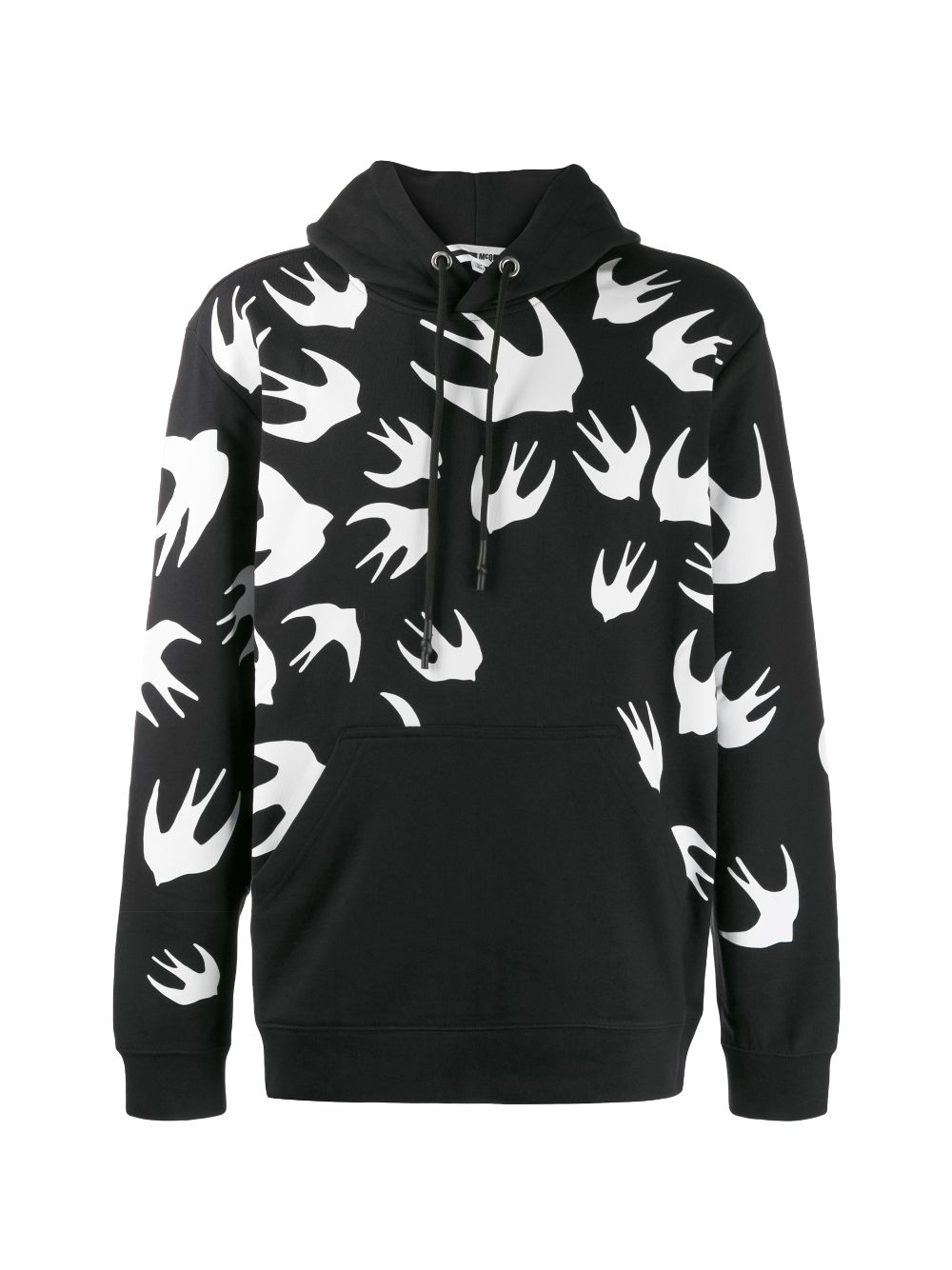 bird print hoodie | McQ Alexander 