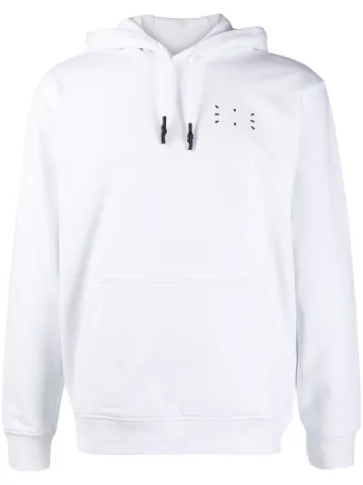 white drawstring hoodie