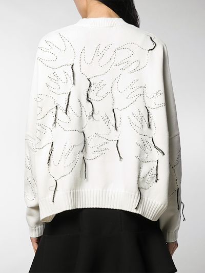 mcq swallow sweater