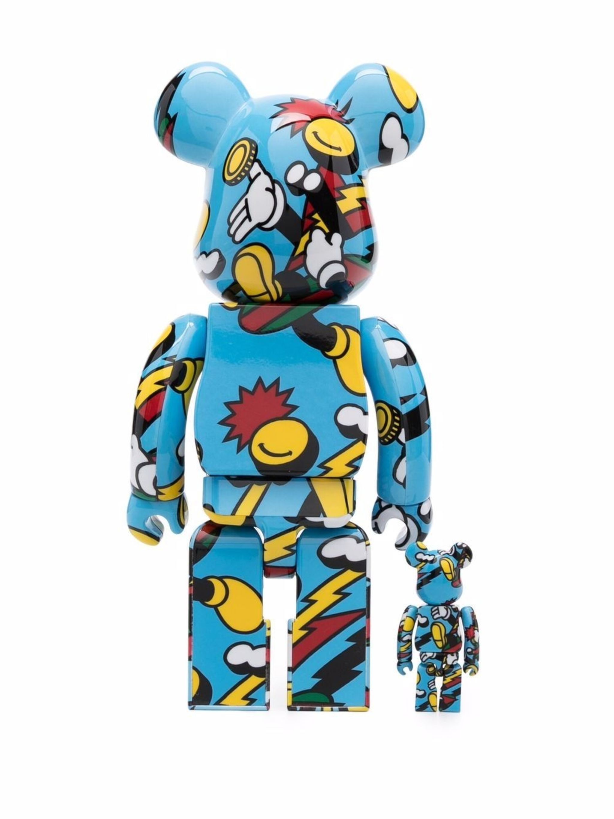 x Grafflex Be@rbrick 100% and 400% figure set | Medicom Toy | Eraldo.com