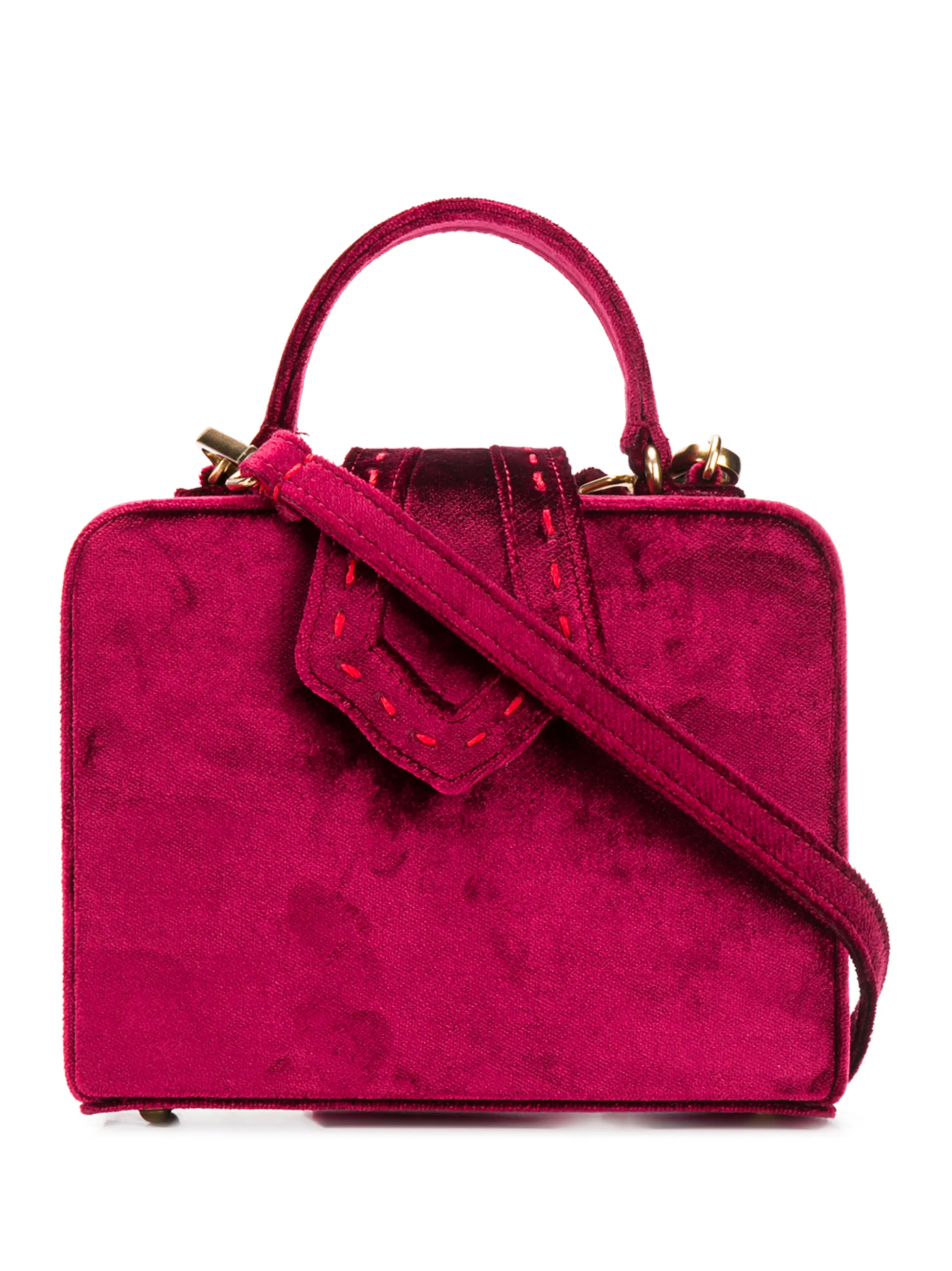 Mehry Mu velvet mini box bag | Eraldo.com US