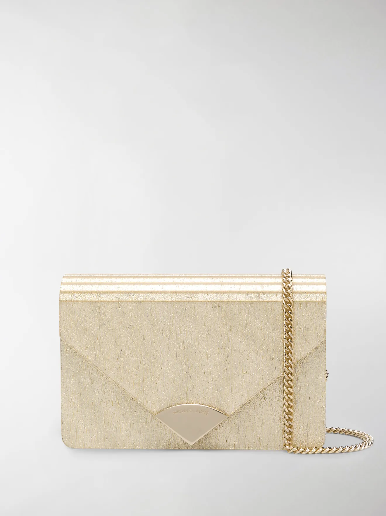 barbara metallic envelope clutch
