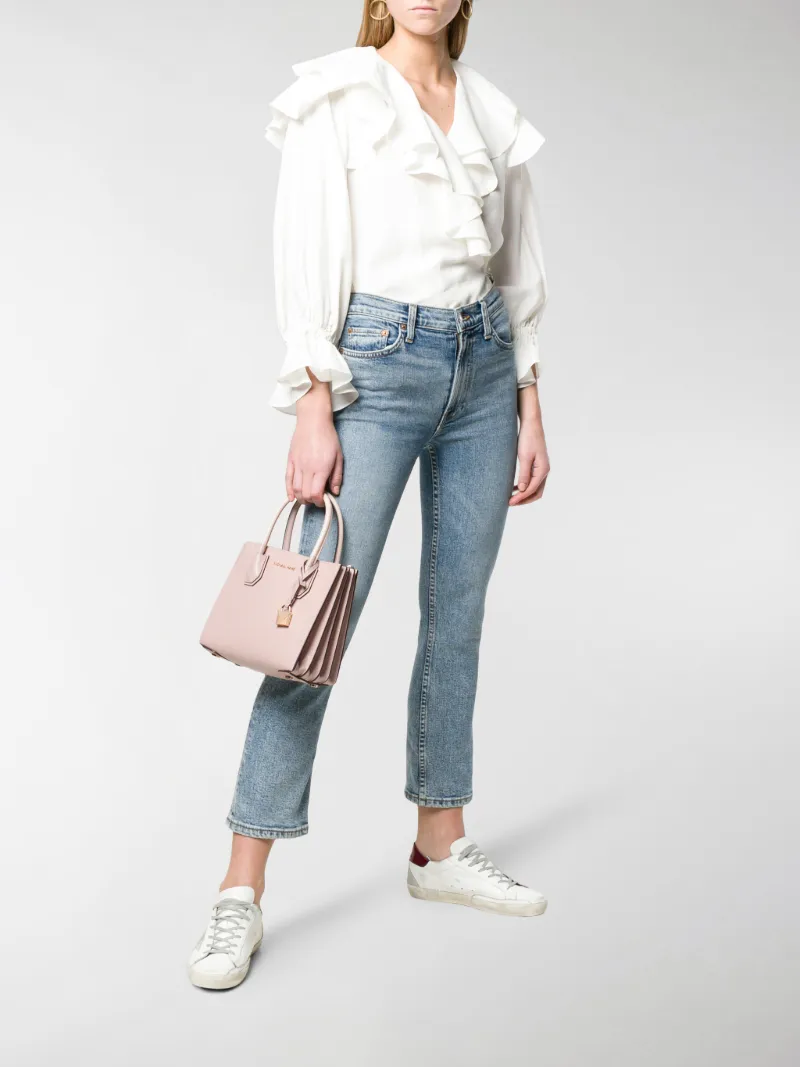 Michael Michael Kors Borsa tote piccola Mercer rosa | MODES