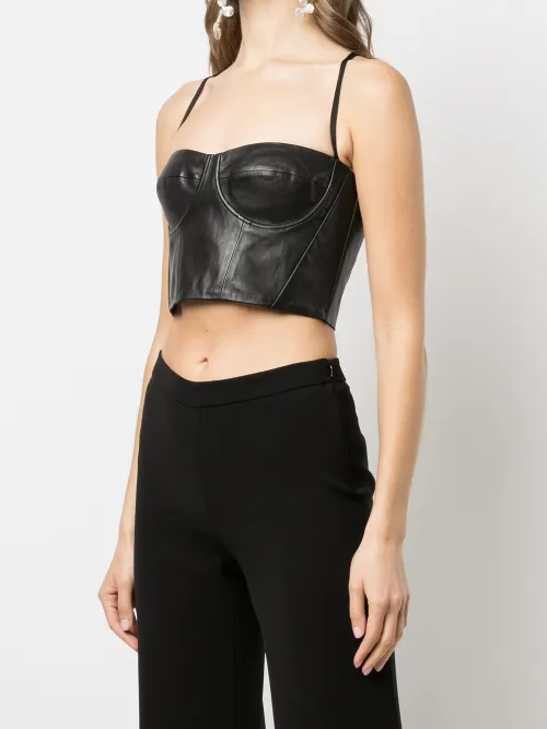 michelle-mason-leather-bustier-cropped 
