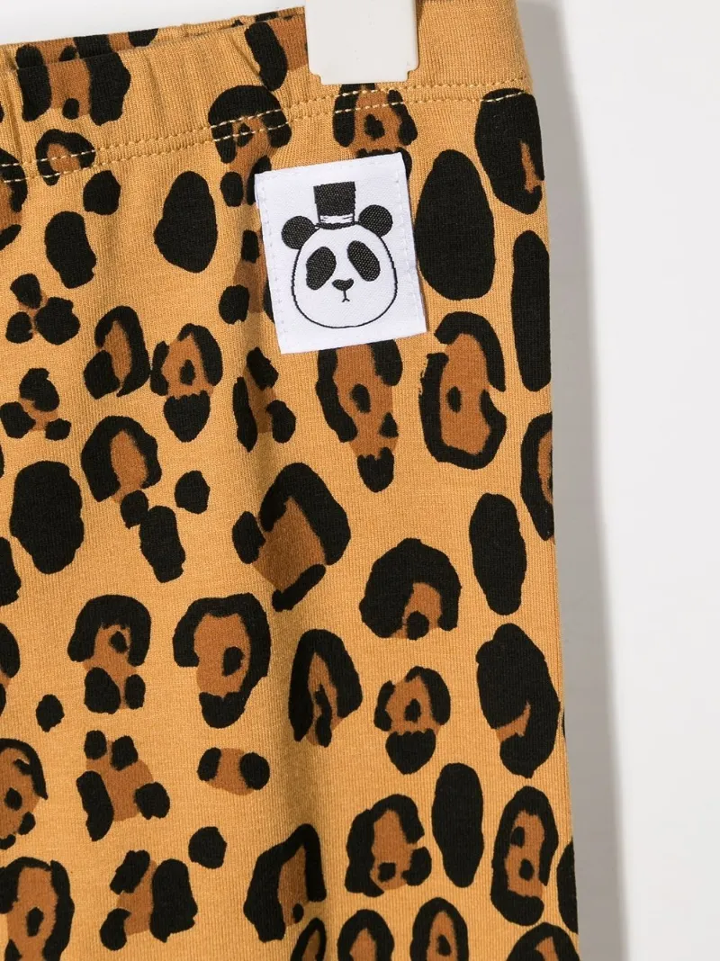 Mini Rodini Leggings leopardati marrone | MODES