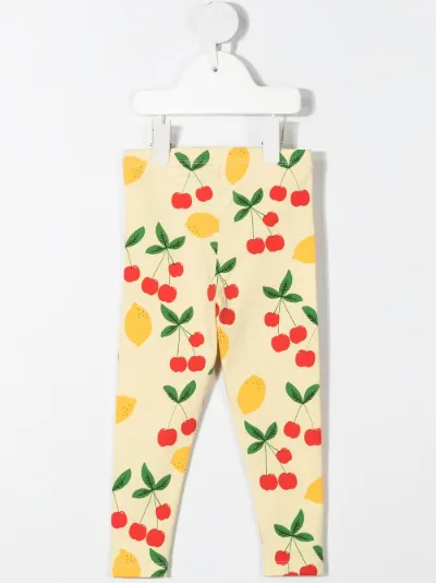 Mini Rodini lemon and cherry-print 