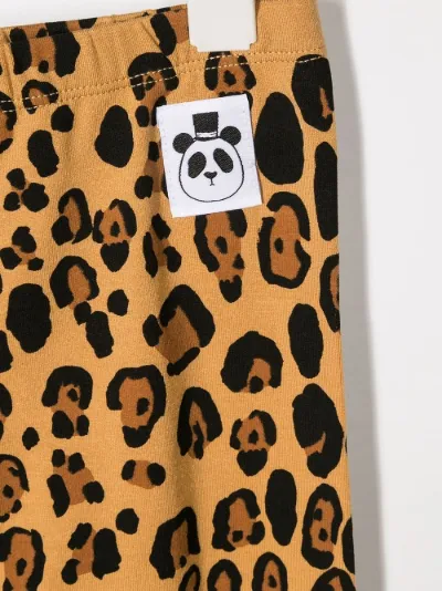 Mini Rodini leopard print leggings 