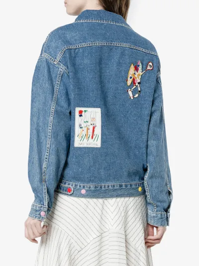 mira mikati denim jacket