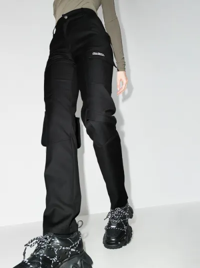 utility cargo trousers