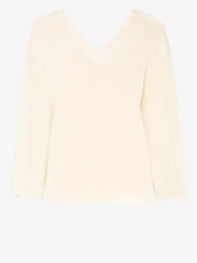 linen blend jumper
