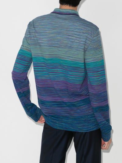 missoni long sleeve polo