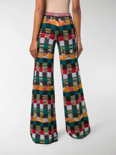 Missoni wide leg trousers red | MODES