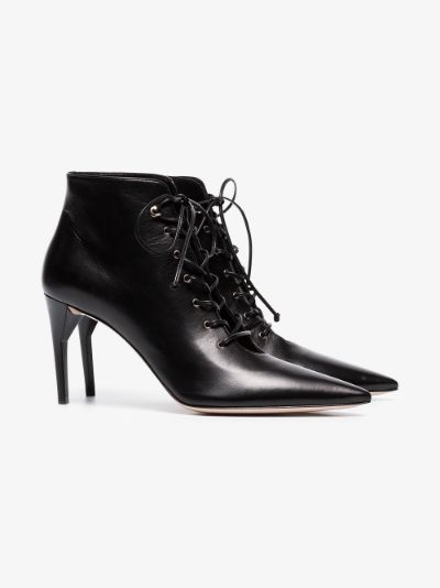 miu miu lace up ankle boots