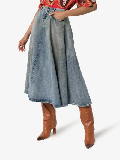 miu miu denim dress