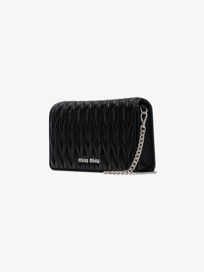 miu miu black crossbody bag