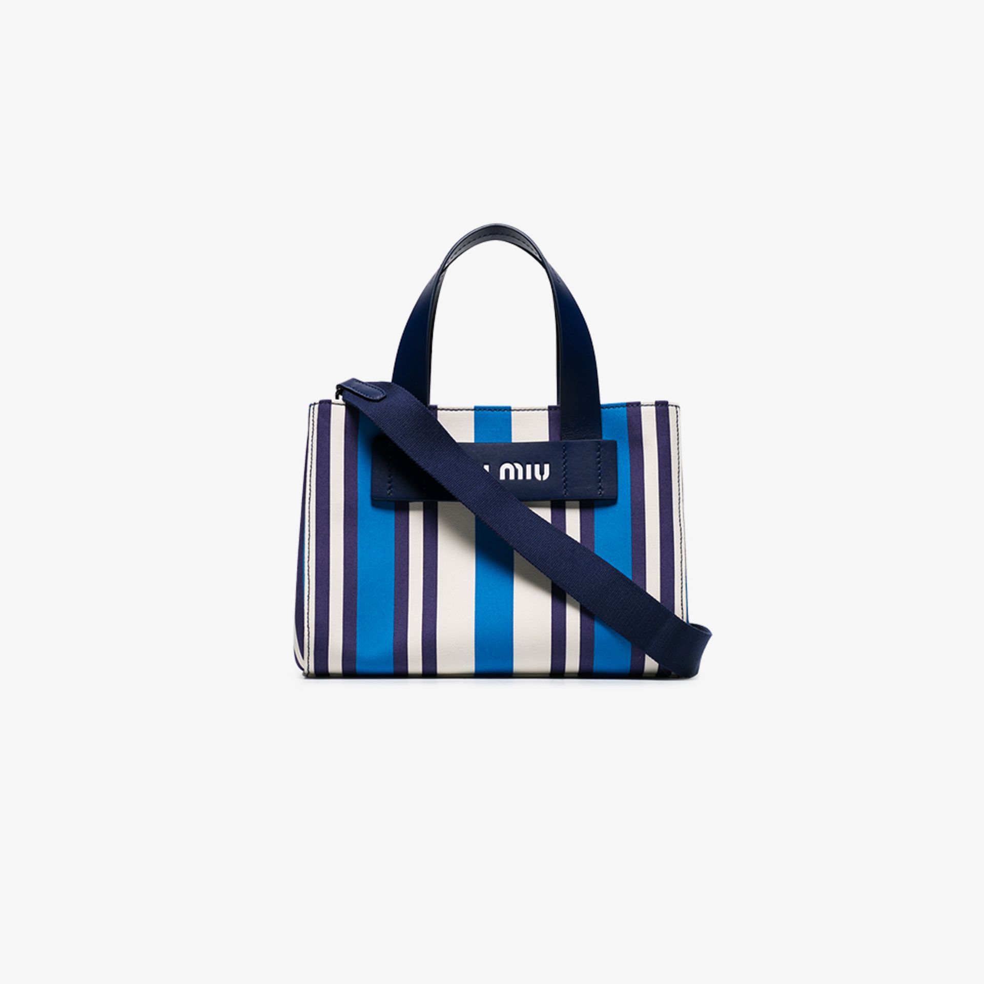 miu miu canvas tote