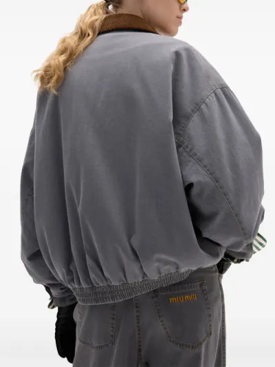 Miu Miu chambray jacket | Eraldo.com SB