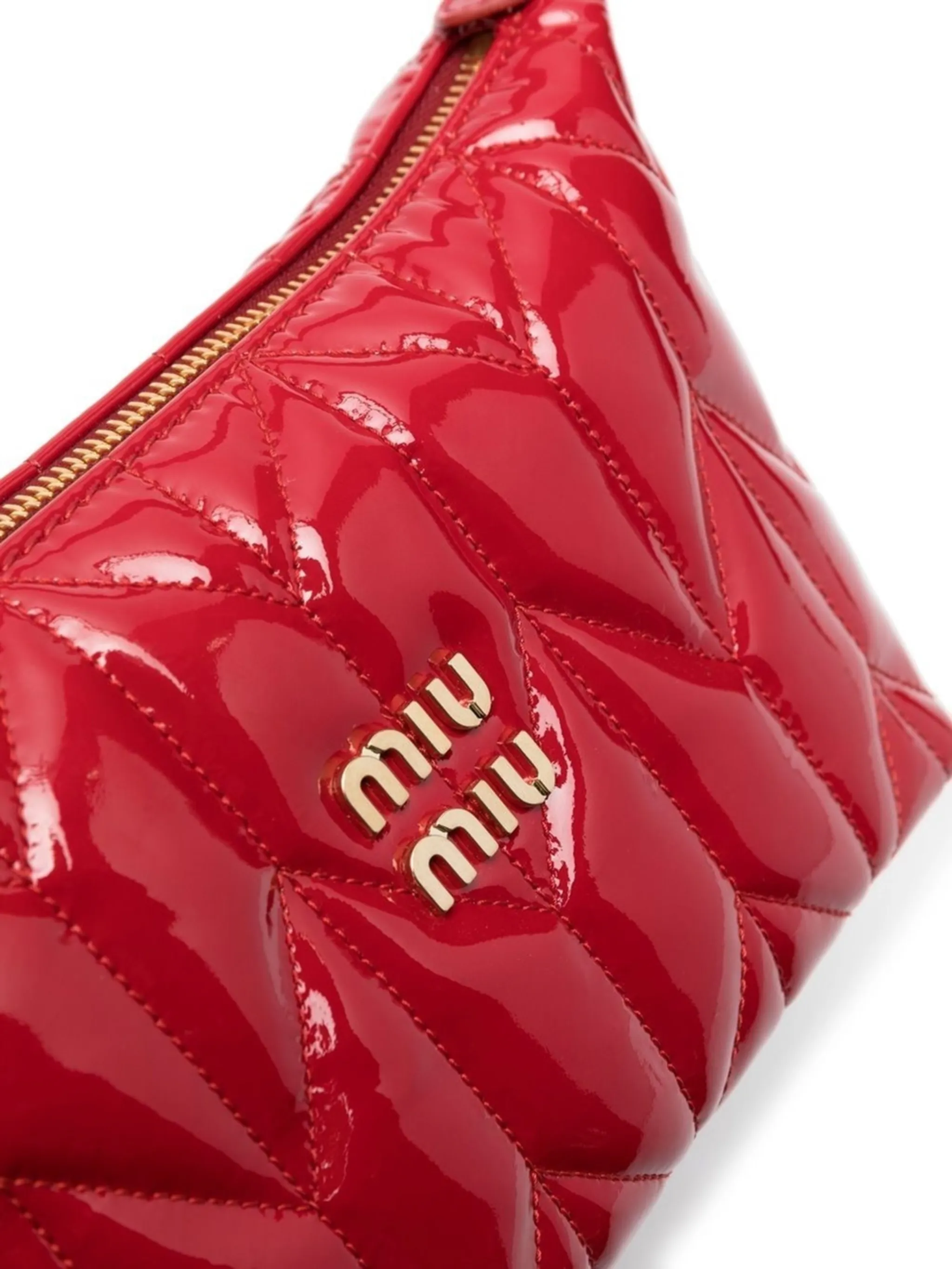 chevronquilted tote bag Miu Miu