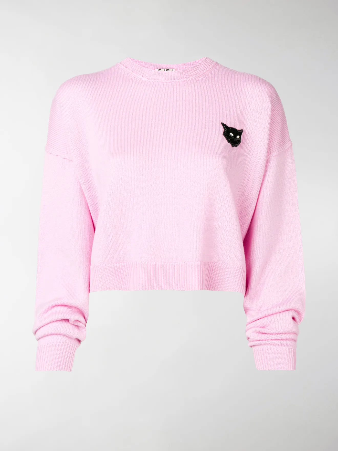 miu miu cat sweater