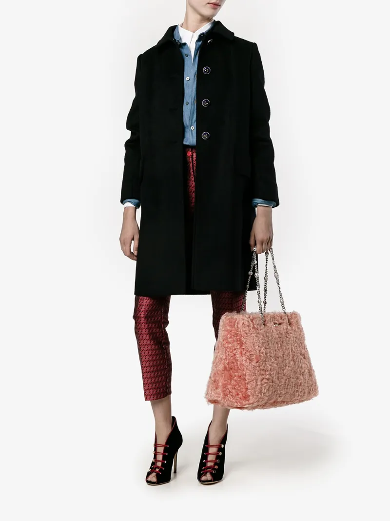 Miu Miu Fur Tote Miu Miu Fur Tote