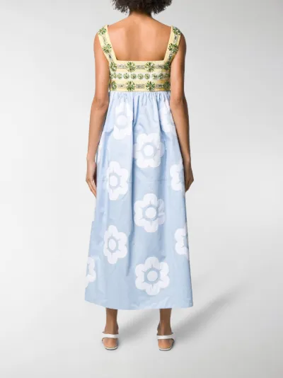 miu miu blue dress