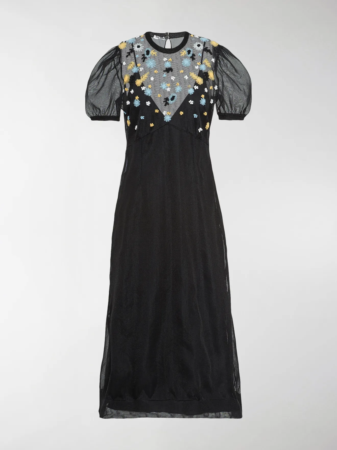 miu miu black dress