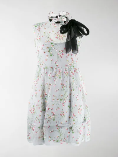 miu miu floral dress