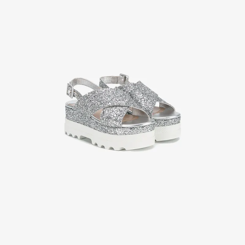 miu miu glitter sandals
