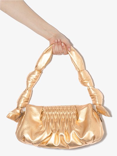 miu miu gold clutch