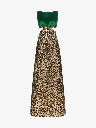 miu miu leopard dress