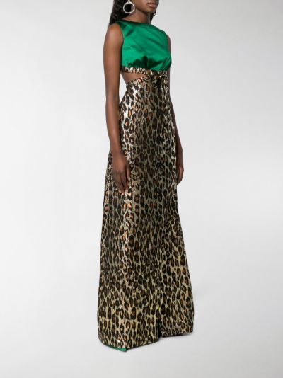 miu miu leopard dress