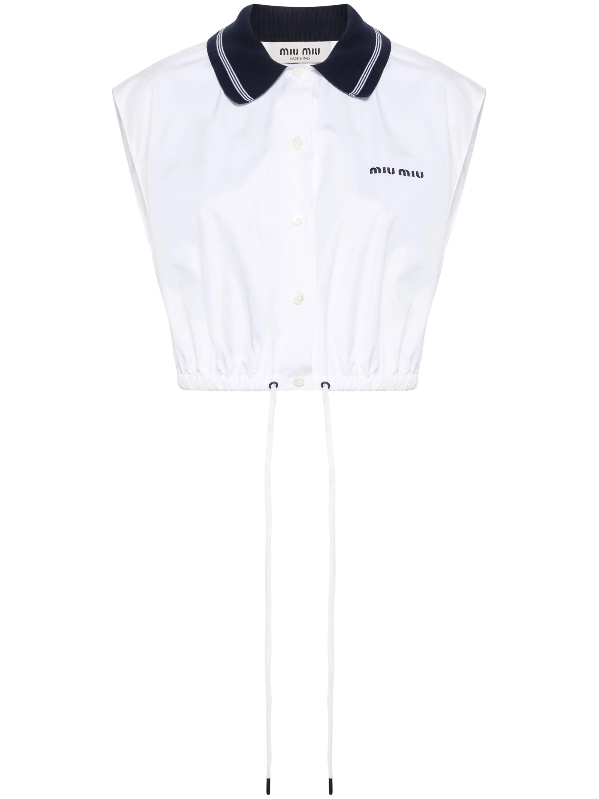 Pique Polo Knit Top
