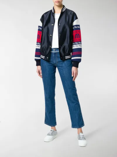 miu miu bomber jacket