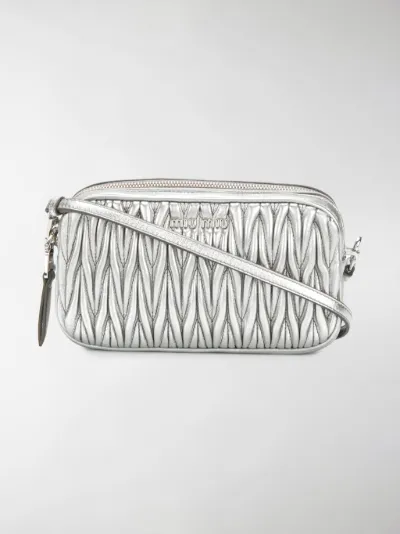Miu Miu - matalassé crossbody bag